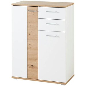 uno Schuhschrank  Nino ¦ weiß ¦ Maße (cm): B: 80 H: 106 T: 38.0