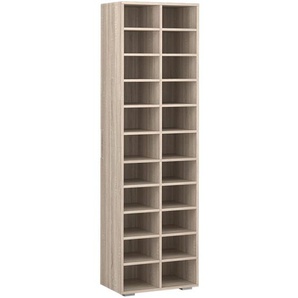 Schuhschrank Paris, Sonoma, 52.4 x 183.3 cm 22 Fächer, Vicco