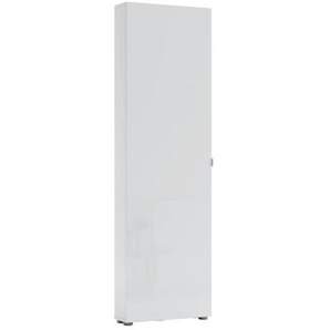 Schuhschrank Spazio, weiß, 60 x 200 cm