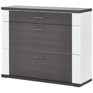 Schuhschrank  Titan ¦ grau ¦ Maße (cm): B: 129 H: 107 T: 42.0