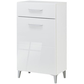 Schuhschrank  Valeggio ¦ weiß ¦ Maße (cm): B: 58 H: 105 T: 35.0