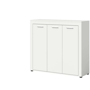 Schuhschrank   ¦ weiß ¦ Maße (cm): B: 120 H: 108