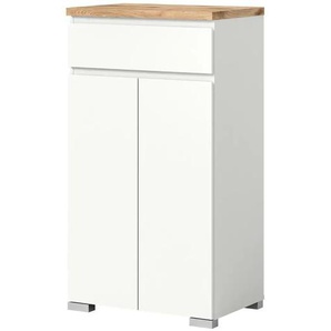 uno Schuhschrank   ¦ weiß ¦ Maße (cm): B: 60 H: 109 T: 40.0