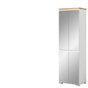 uno Schuhschrank   ¦ weiß ¦ Maße (cm): B: 60 H: 193 T: 40.0