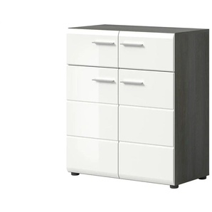 Schuhschrank  Salsa ¦ weiß ¦ Maße (cm): B: 80 H: 90 T: 37.0