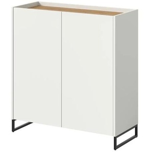 Schuhschrank ¦ weiß ¦ Maße (cm): B: 90 H: 97