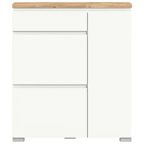 uno Schuhschrank   ¦ weiß ¦ Maße (cm): B: 95 H: 109 T: 27.0