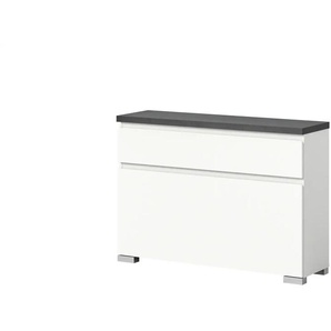 uno Schuhschrank   ¦ weiß ¦ Maße (cm): B: 95 H: 67 T: 27.0
