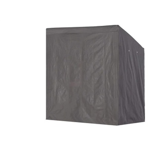 Schutzhülle für Strandkorb - grau - Materialmix - 125 cm - 165 cm - cm 100,0 | Möbel Kraft