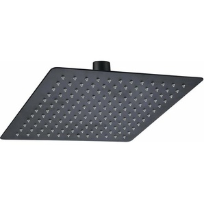 Schwarze Edelstahl Regenbrause even 30