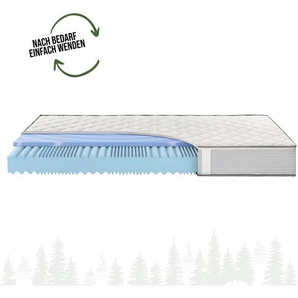 Schwarzwaldmarie Ida – 7-Zonen-Kaltschaum Matratze mit Wendefunktion und druckentlastendem Gelschaum