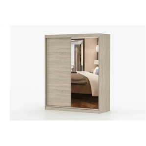 Schwebetürenschrank 2-türig Bodmin ¦ braun ¦ Maße (cm): B: 160 H: 195