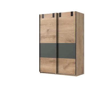Schwebetürenschrank 2-türig Dublin | holzfarben | 135 cm | 198 cm | cm 65,0 |