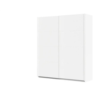 Schwebetürenschrank 2-türig Quadra | weiß | 181 cm | 210 cm | cm 62,0 |