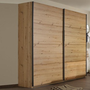 Schwebetürenschrank Apollon, Eiche Artisan-Nachbildung, 226 x 210 cm
