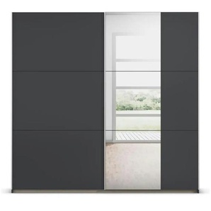 Schwebetürenschrank Aurelia | grau | 218 cm | 210 cm |