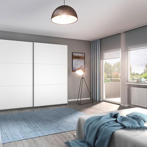 Schwebetürenschrank Aurelio 261cm Weiß/Alpinweiß