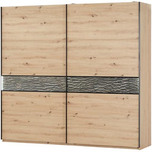 Schwebetürenschrank  Birmingham ¦ holzfarben ¦ Maße (cm): B: 240 H: 226 T: 63