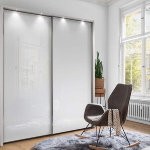Schwebetürenschrank Clivo 3000, weiß