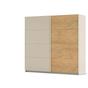 Schwebetürenschrank 2 türig Malva Extra ¦ creme ¦ Maße (cm): B: 226 H: 210