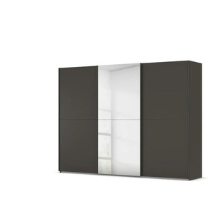 Schwebetürenschrank Fifty | schwarz | 301 cm | 223 cm |