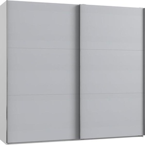 Schwebetürenschrank FRESH TO GO Level Schränke Gr. B/H/T: 250 cm x 236 cm x 65 cm, 2 St., weiß (weiß, light grey) Schranksysteme und Schrankserien