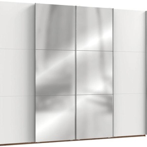 Schwebetürenschrank FRESH TO GO Level Schränke Gr. B/H/T: 300 cm x 236 cm x 65 cm, 4 St., weiß (plankeneichefarben, weiß) Schranksysteme und Schrankserien