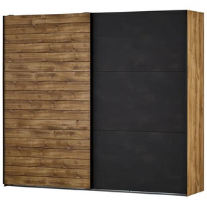 Schwebetürenschrank - holzfarben - Materialmix - 250 cm - 218 cm - cm 65,0 | Möbel Kraft