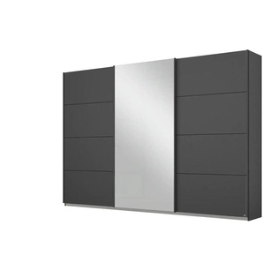 Schwebetürenschrank Kulmbach | grau | 271 cm | 210 cm | cm 62,0 |