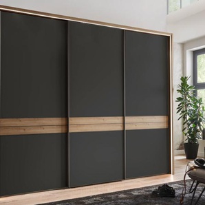 Schwebetürenschrank Las Vegas, graphit, 300 x 236 cm