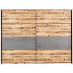 Schwebetürenschrank  Preston ¦ holzfarben ¦ Maße (cm): B: 280 H: 215 T: 60.0