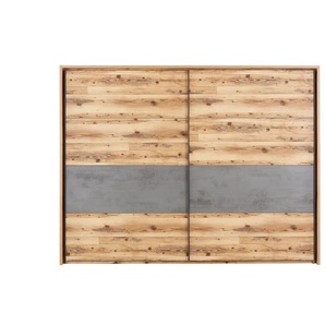 Schwebetürenschrank Preston | holzfarben | 280 cm | 215 cm | cm 60,0 |