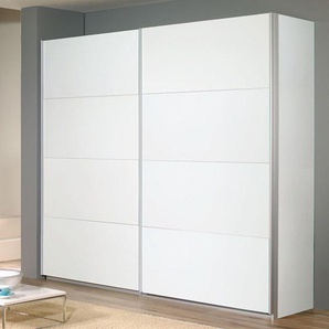 Schwebetürenschrank II 271 x 210cm Weiß/Alpinweiß