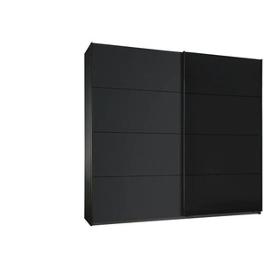 Schwebetürenschrank Quadra | schwarz | 226 cm | 210 cm | cm 62,0 |
