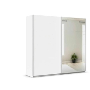 Schwebetürenschrank Quadra | weiß | 226 cm | 210 cm | cm 62,0 |