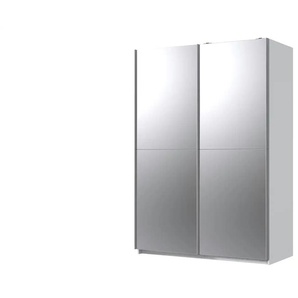 Schwebetürenschrank  Quilty ¦ weiß ¦ Maße (cm): B: 135 H: 198 T: 65.0
