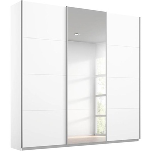 Schwebetürenschrank RAUCH Toma Schränke Gr. B/H/T: 203 cm x 229 cm x 62 cm, 3 St., weiß Schranksysteme und Schrankserien inkl. Regaleinsatz mit 3 Stoffboxen zusätzlichen Einlegeböden