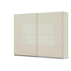Schwebetürenschrank Rowton - beige - Materialmix - 271 cm - 210 cm - cm 62,0 | Möbel Kraft