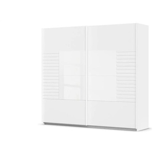 Schwebetürenschrank  Rowton ¦ weiß ¦ Maße (cm): B: 226 H: 210 T: 62.0