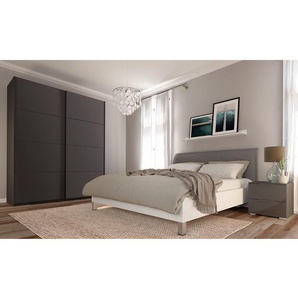 Schwebetürenschrank SKØP IX Graphit 181x222x69 cm (BxHxT) 2-türig Spanplatte Modern