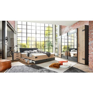 Schwebetürenschrank 270 x 210 x 65cm Braun