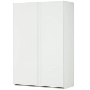 Schwebetürenschrank - weiß - Materialmix - 153 cm - 223 cm - cm 60,5 | Möbel Kraft