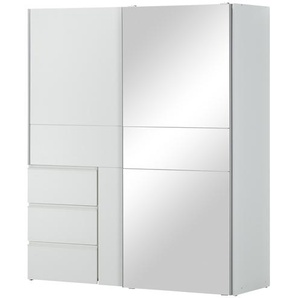 Schwebetürenschrank  Widnes ¦ weiß ¦ Maße (cm): B: 170 H: 200 T: 61