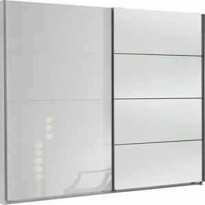 Schwebetürenschrank WIMEX Easy Schränke Gr. B/H/T: 270 cm x 210 cm x 65 cm, 2 St., weiß (weiß, weißglas, spiegel) Schranksysteme und Schrankserien mit Glas Spiegel