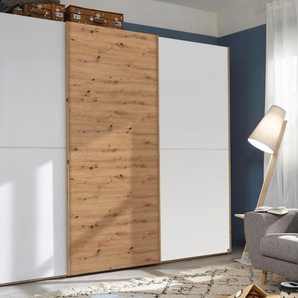 Schwebetürenschrank YourJoyce, alpinweiß, 301 x 235 cm