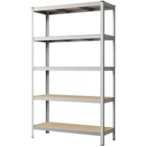 Schwerlastregal - silber - Materialmix - 120 cm - 200 cm | Möbel Kraft