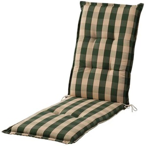 Schwienhorst Auflage Kent - grün - Materialmix - 50 cm - 8 cm | Möbel Kraft