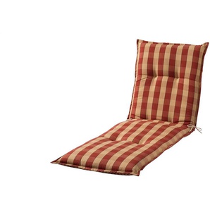 Schwienhorst Auflage Kent - rot - Materialmix - 63 cm - 9 cm | Möbel Kraft
