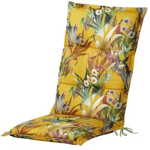 Schwienhorst Auflage Napoli - gelb - Materialmix - 50 cm - 9 cm | Möbel Kraft