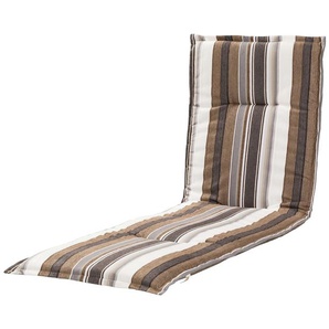 Schwienhorst Gartenmöbel-Auflage Lugano Alutex ¦ braun ¦ Maße (cm): B: 63 H: 4